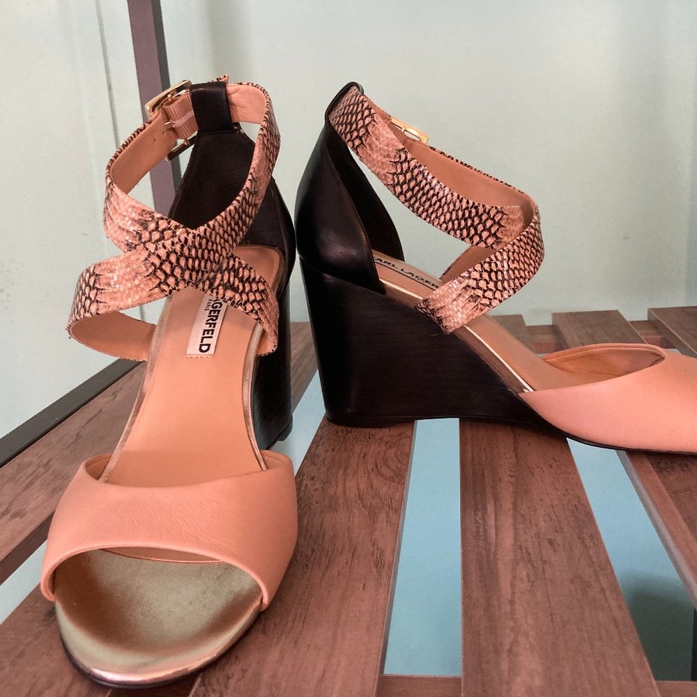 Karl Lagerfeld Paris Wedges